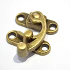 Bag Metal Hand Bag Lock Accessories Antique Swing Lock Wood Box Horn Lock Hand Bag Hardware Accessories