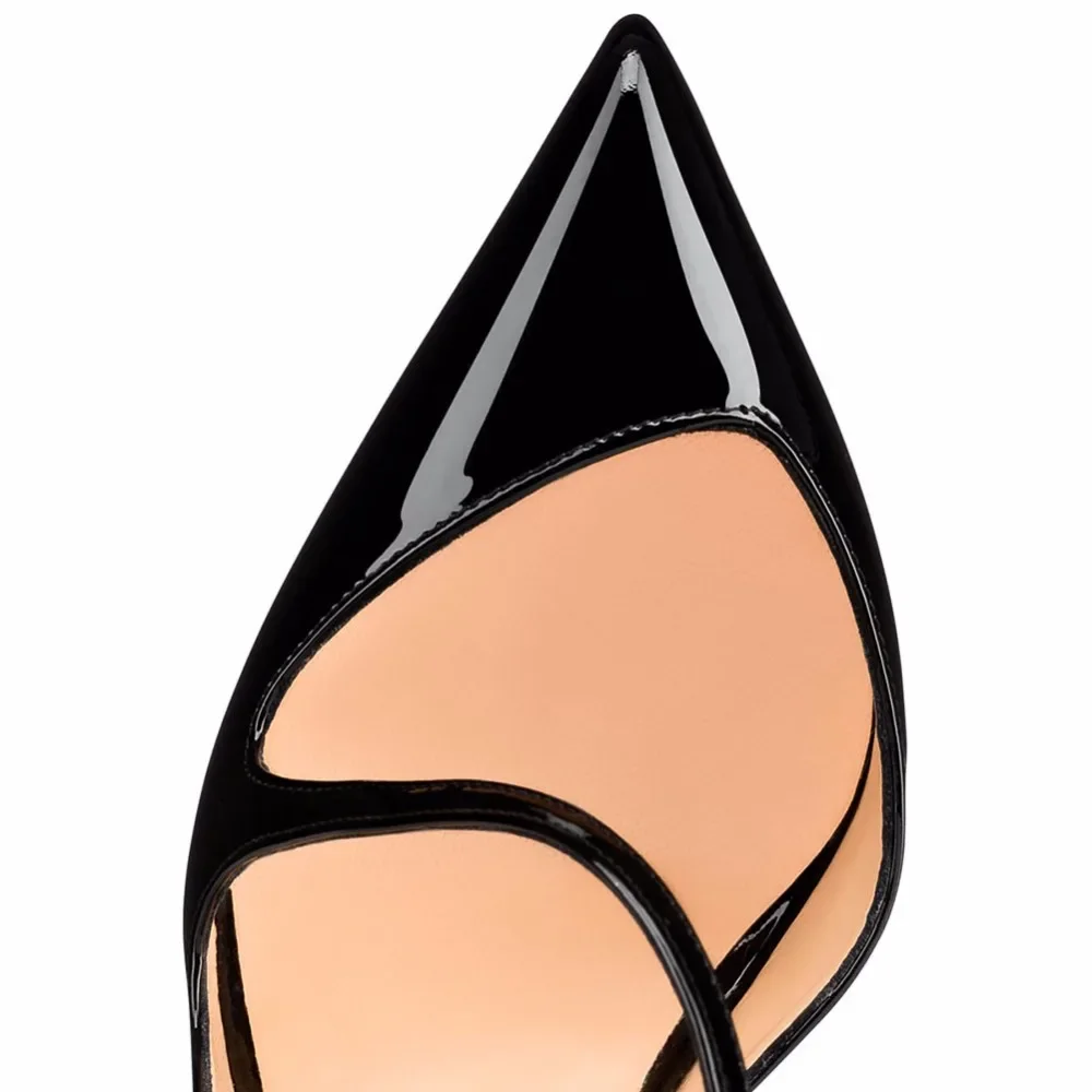 Pointed Toe Nude Heels Shoes For Women Party Pumps Ladies Elegant