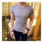 Polyester Sport Custom Sportswear Plain Quick Dry Slim Fit Polyester Sport T Shirt Men Gym Tshirts