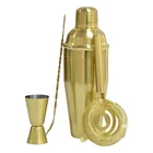 Cocktail KLP RTS Wholesale Indoor Furniture Bar Accessories Shaker Stainless Steel Cocktail Shaket Set