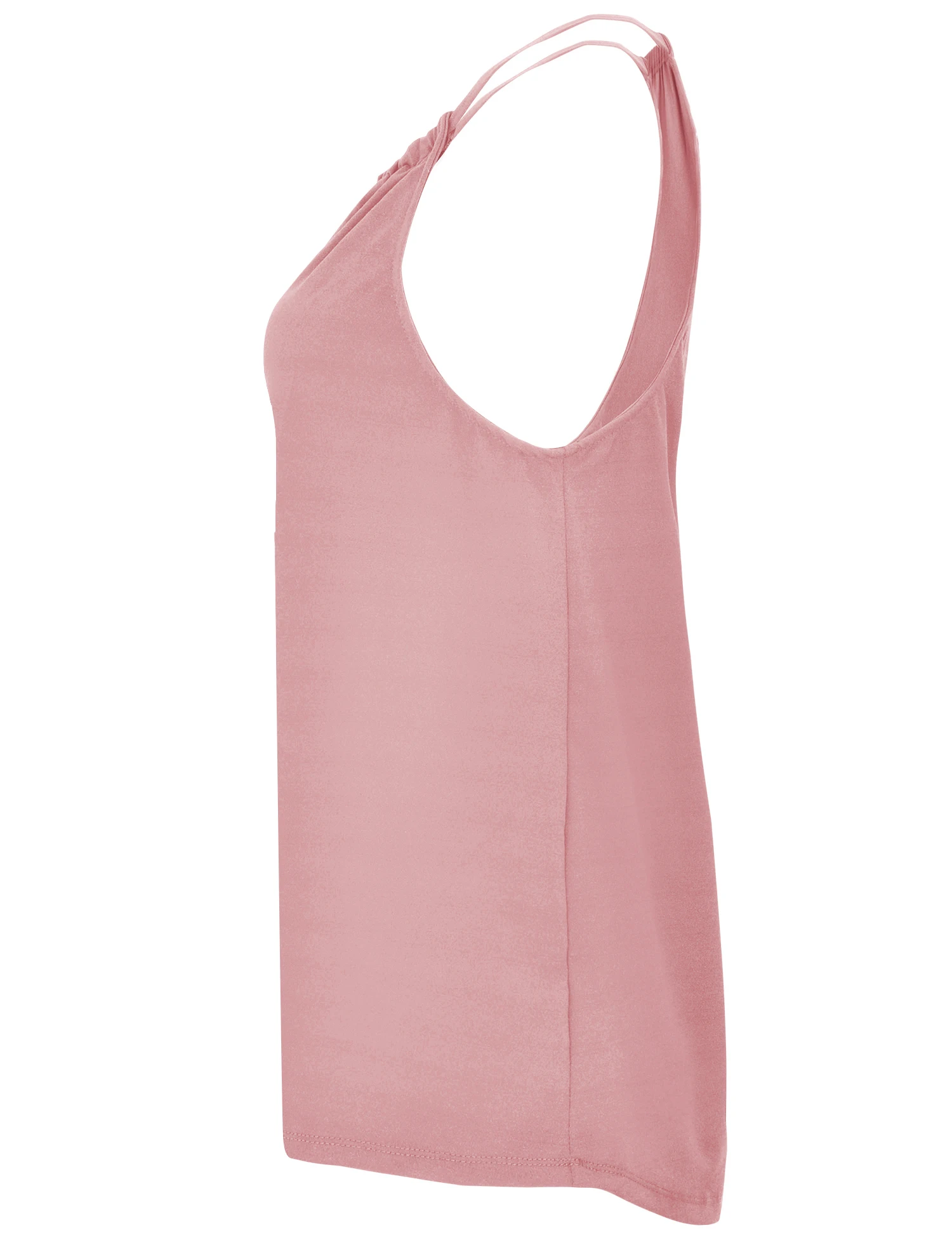 New arrival design OEM service sleeveless polyester spandex fabric chiffon slim fit halter ladies' blouses & tops
