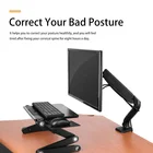 Computer Monitor Monitor Bracket Aluminum Alloy Computer 17-27 Inches Monitor Arm Bracket For Monitor