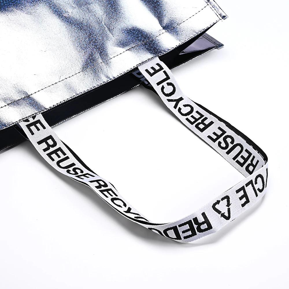 High Quality Customized Non-Woven Tote Bag for Clothing Socks for Shopping Grocery with Logo Printing manufacture