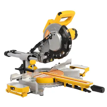 210mm 255mm 1700W Compound Machine Sliding Miter Saw Woodworking bench top Saw Power Saws