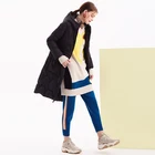 Jacket Women's 2021 Fashion Hooded Medium Length Down Jacket Women's New White Down Warm Jacket