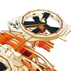 Children New High Quality China Manufacture Customize JG Scorpion Fighter Model Diy 3d Wooden Puzzle For Children