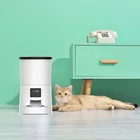 Cat Dropshipping 4L Audio Dual Power Supply Mode Timed Automatic Dog Cat Food Dispenser Auto Pet Feeder