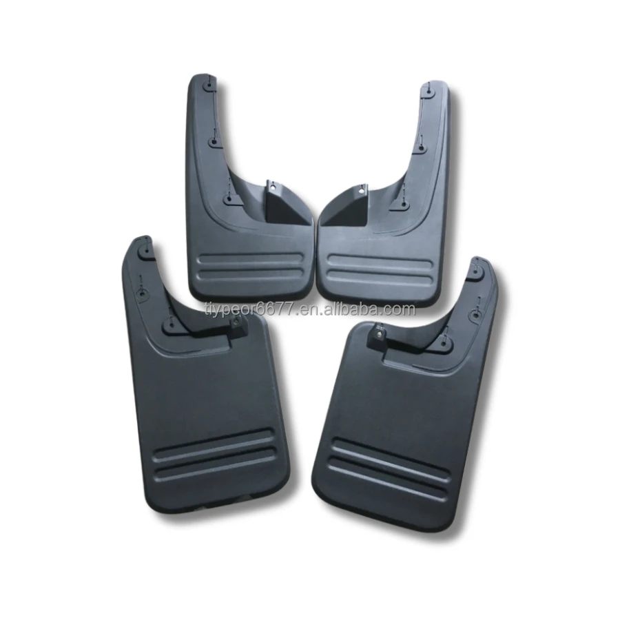 product tiypeor 4 pcs mud flaps for 2012 2015 toyota hilux vigo 4wd front rear mudflaps splash guards mud flap mudguards-4