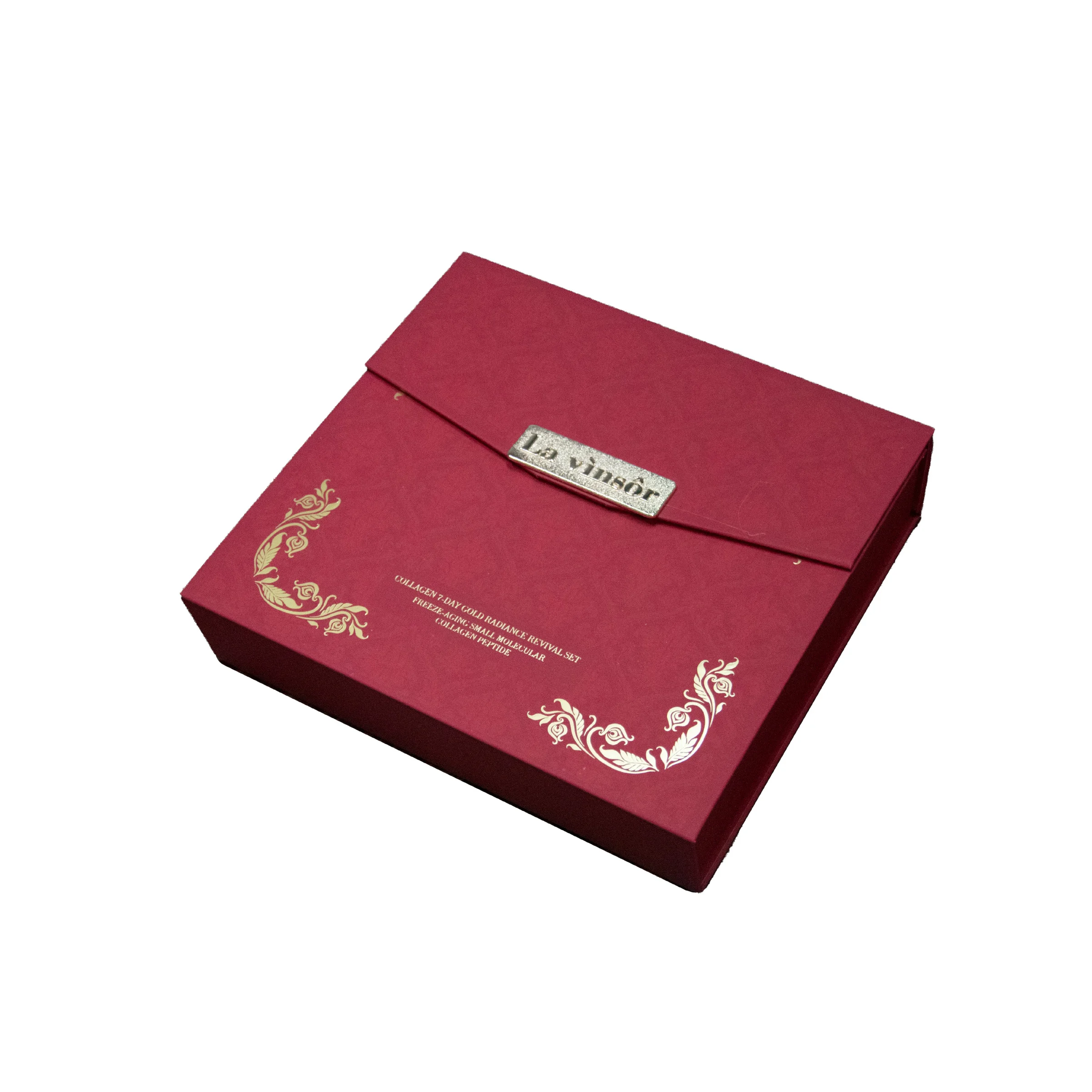 Luxury Custom Foldable Gift Box with Double Door Open Design and 2mm Paper Cardboard