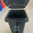 Bin Plastic Trash Waste Bin Dustbin Foot Pedal 120L High Quality Trash Can Bin Wheelie Waste Bin Plastic Dustbin