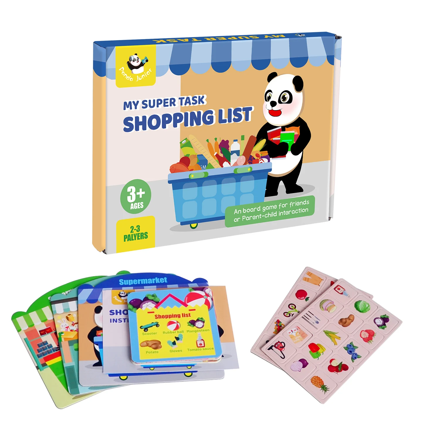 Panda Juniors My Super Task Memory Kids Paper Toys Eco-friendly Toys Baby Memory Training Smart Games - Buy Toddlers Memory Board Game Shopping List Game Timer Matching Game For Kids