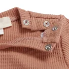 Girls Girls Children Clothes Girls Sets Fall Child Waffle Clothing Designs Girls Long Sleeve Outfits