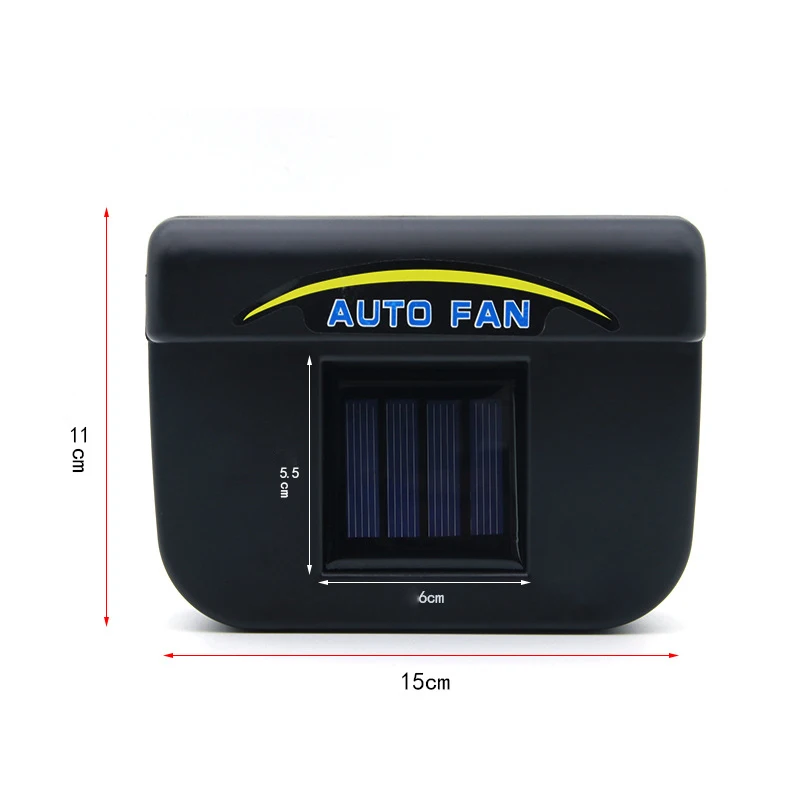 Solar Powered Exhaust Fan, Portable, Plastic - detail 12