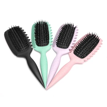 Air Cushion Comb Hairdressing Smoothing Nylon Bristles Airbag Curl Hair Brush Comb