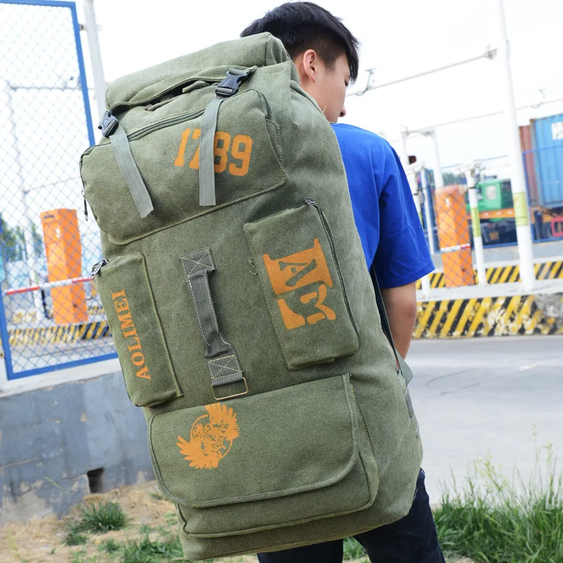 Mochila Táctica Deportiva De Gran Capacidad Para Senderismo,Bolsa De  Equipaje De Viaje Para Acampar Al Aire Libre,100l - Buy Militar  Paquete,Aterproof De Viajes De Senderismo Cámara Mochila Bolsas,Durable  Militar Mochila Product on
