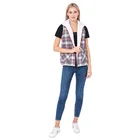 Women Vest Wholesale Women Vest Plaid Quilted Vest Warm Coat With Pockets For Winter