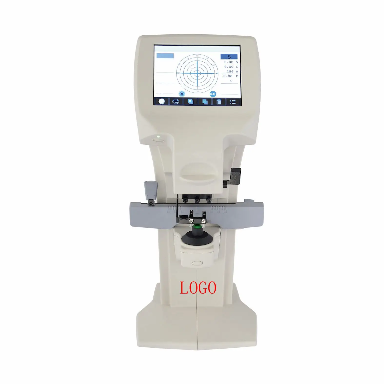 5 7 Inch Optical Instrument Auto Lensometer Auto Lensmeter Digital