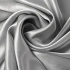 Silk Grade 6A 100% Mulberry Silk Fabric In Stock Chinese Wholesale Plain Satin Silk Fabric 100% Pure Silk Charmeuse Fabric