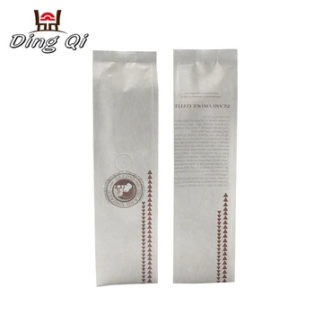 Custom 250 gram 1 kg aluminum foil side gusset wholesale coffee packaging bags with valve