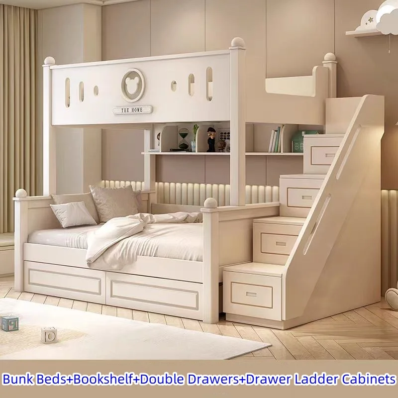 Modern Triple Bunk Beds For Kids Furniture Cheap Bunk Beds With Drawers Hot Sale Kids Bunk Beds From Manufacturer China