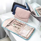 Foldable Jewelry Roll for Journey Travel Jewelry Organizer