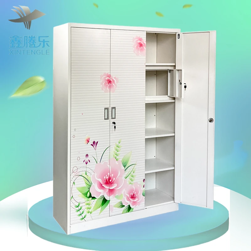 custom cheap price closets assembled kids wardrobe clothes portable cupboard armoire for sale