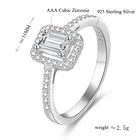 Cz Ring Customized Fashion Italy New Designs Cz Cubic Zirconia Stone 925 Sterling Silver Ring