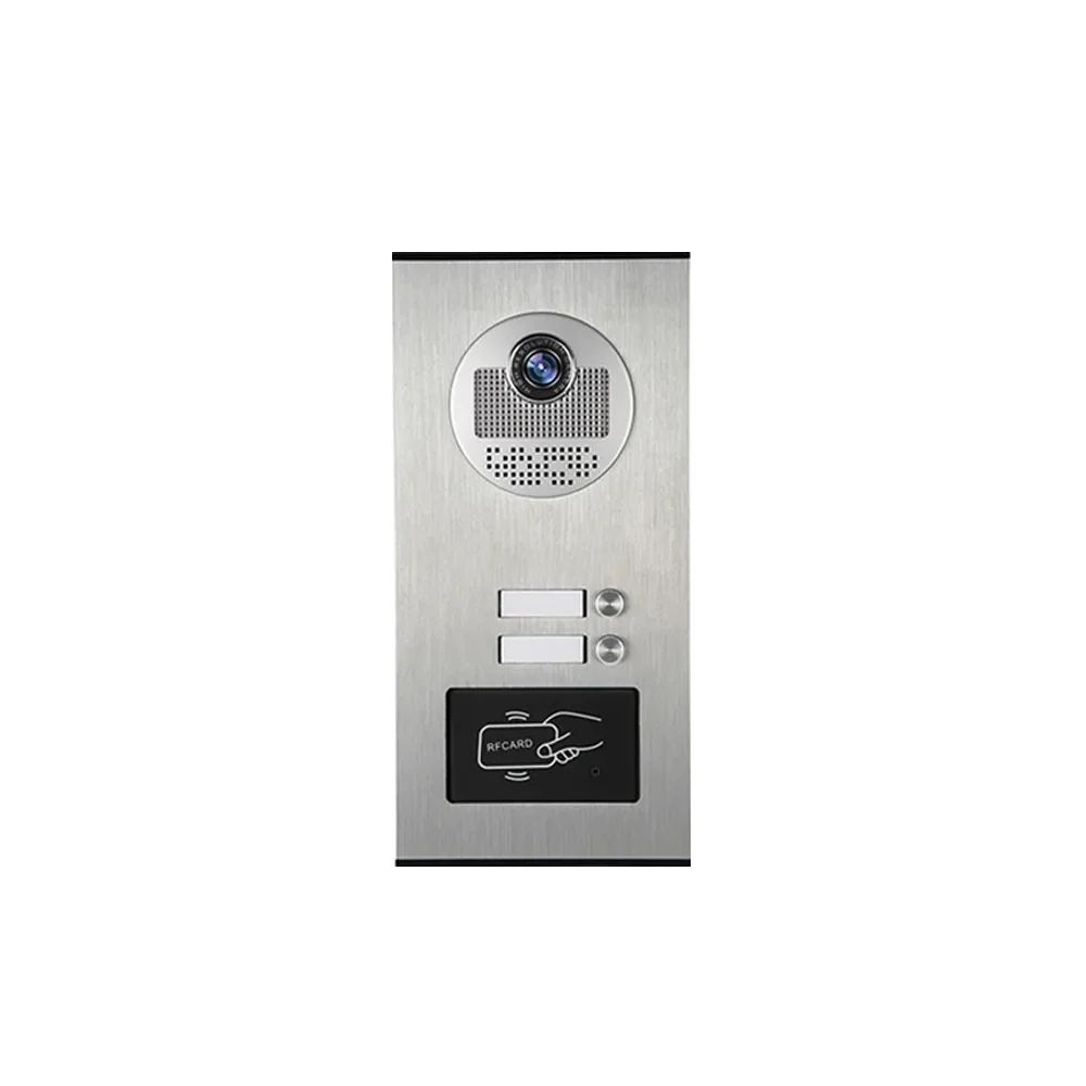 2 Apartments 4 Wire Video Intercom Wholesale Multi Apartment Video Door Phone Intercom System