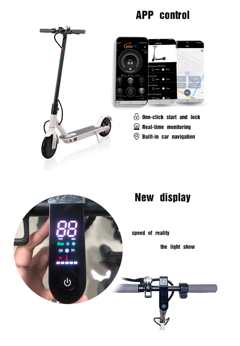 Hot sale factory direct 2 wheel pro china electric scooter powerful electric scooter adult 350w hot sale electric scooter