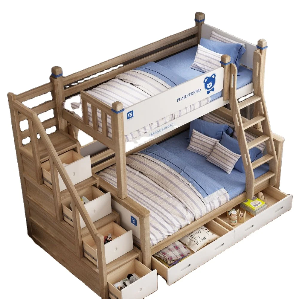 のベッド Wood Material Bunk Bed Kids Single Bed For Home Buy Kids Bunk
