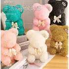 Rose Flowers Artificial Crystal Diamond Bear Valentine's Day