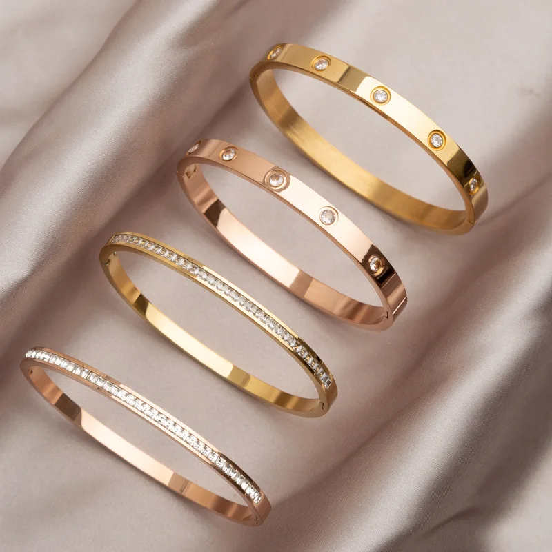 High Quality Factory Sale Nail Bracelets Screw Bracelet Fashion Jewelry