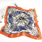Silk Luxury 6A Mulberry Silk Scarves Custom Printing Pure Silk Scarf For Head