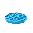 Factory Wholesale Autism Kids Silicone Anxiety Relief Stress Toy Push Pop Bubble Fidget Sensory Toy