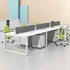 Furniture Workstation Desk Smart Functional Work Station Desk Modern Office Furniture Workstation For Staff