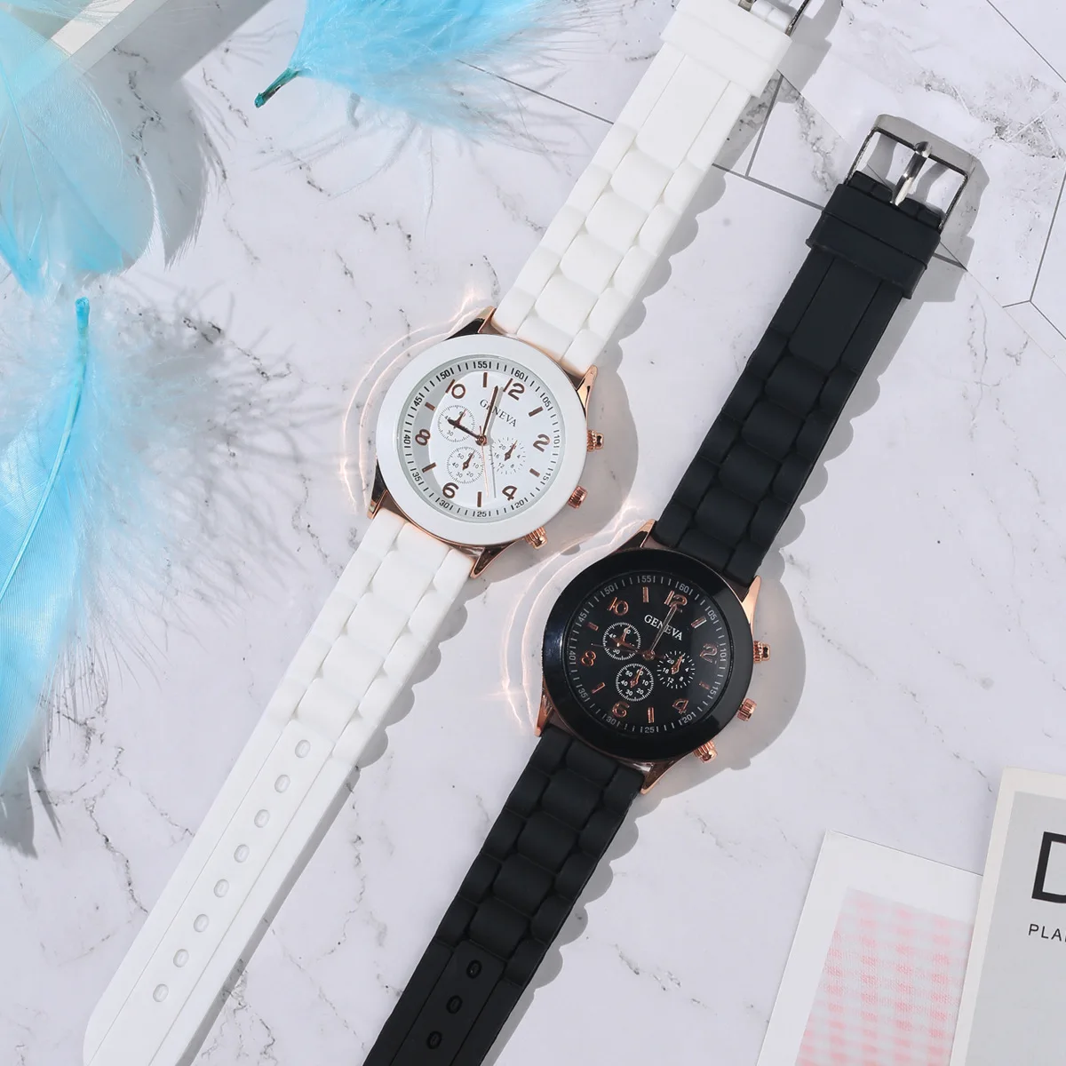 Wholesale Fashion Jelly Macaron Watch Sports Wrist Quartz Watch Glass Lovely Design Colorful Silicone Student Children Gift Kids