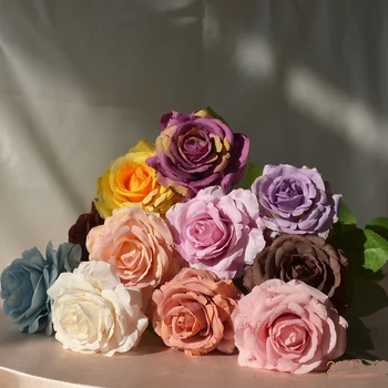 ODM Home Decor High Quality wedding decor Silk rose Artificial Flowers