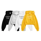 Zip Cushion Decorative Custom Cute Clothing Sports Crop Top Zip Up Women Jacket Hoodies With Zippers