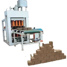 QT4-10 Automatic Hydraulic Clay Brick Machine