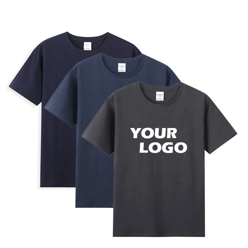 Mens Blank 100%Cotton Loose Fit Tshirt Custom Printing Oversized Drop Shoulder Design T Shirts