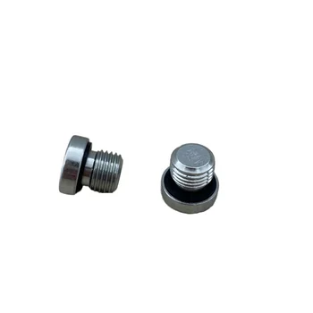 Stainless Steel DIN Standard Metric External Thread Internal Hexagonal Plug Pipe Fittings