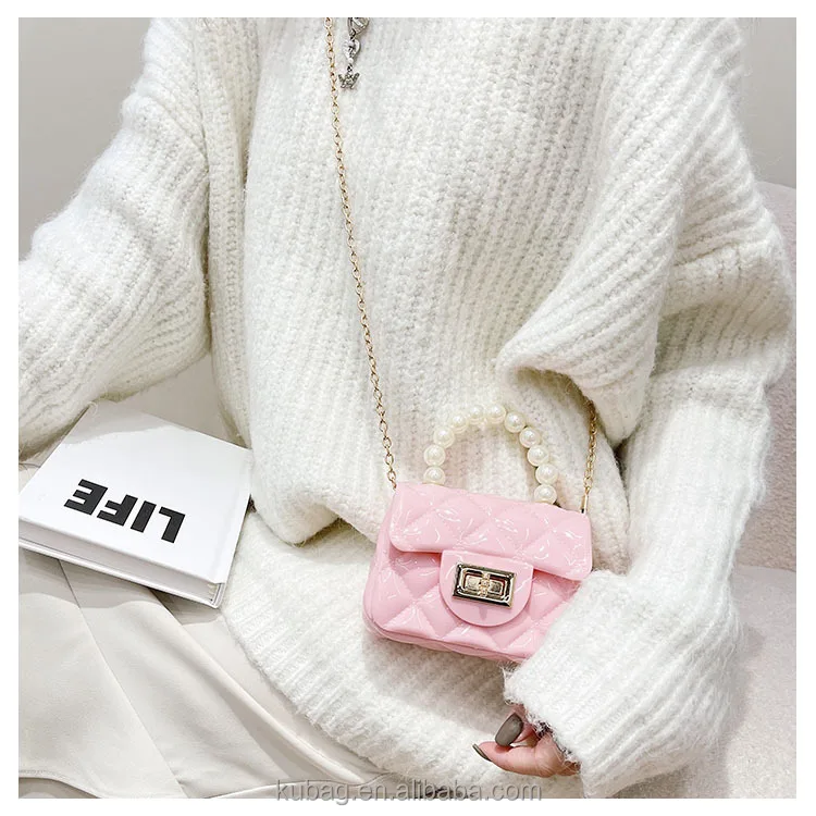 girls jelly mini candy handbag