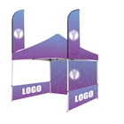 ADMAX 10*10ft Promotional Customized Tent Printing Aluminum Folding Canopy Tent Print With Side Wall For Trade Show Tent