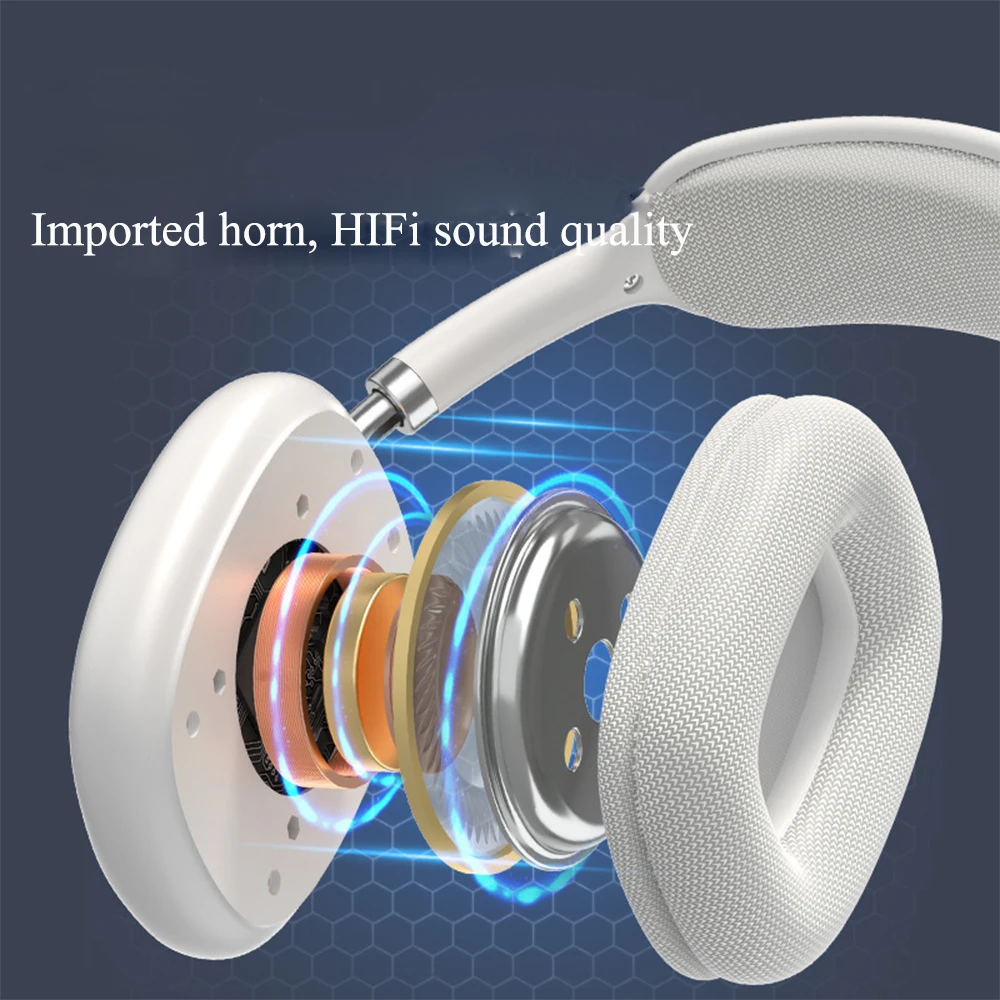 New Stn 01 Wireless Blue Tooth 53 Headset With Mic Noise Cancelling Earphone Stereo Sound 6501