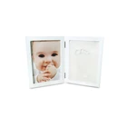 Favor Photo Baby Shower Favor White Handprint Photo Frame Ornament Kit