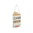 Wood Wooden Gifts Crafts Wooden House Pendant Custom Farmhouse Decor Sign Wooden Menu Sign Home Decor
