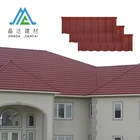 Building Material Stone Coated Tile New Design Stone Metal Stone Coated Roof Tile Office Building Building Material