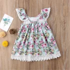 Dresses Wholesale Summer Gentle Elegance Floral Suspender Princess Children Dresses For Girls