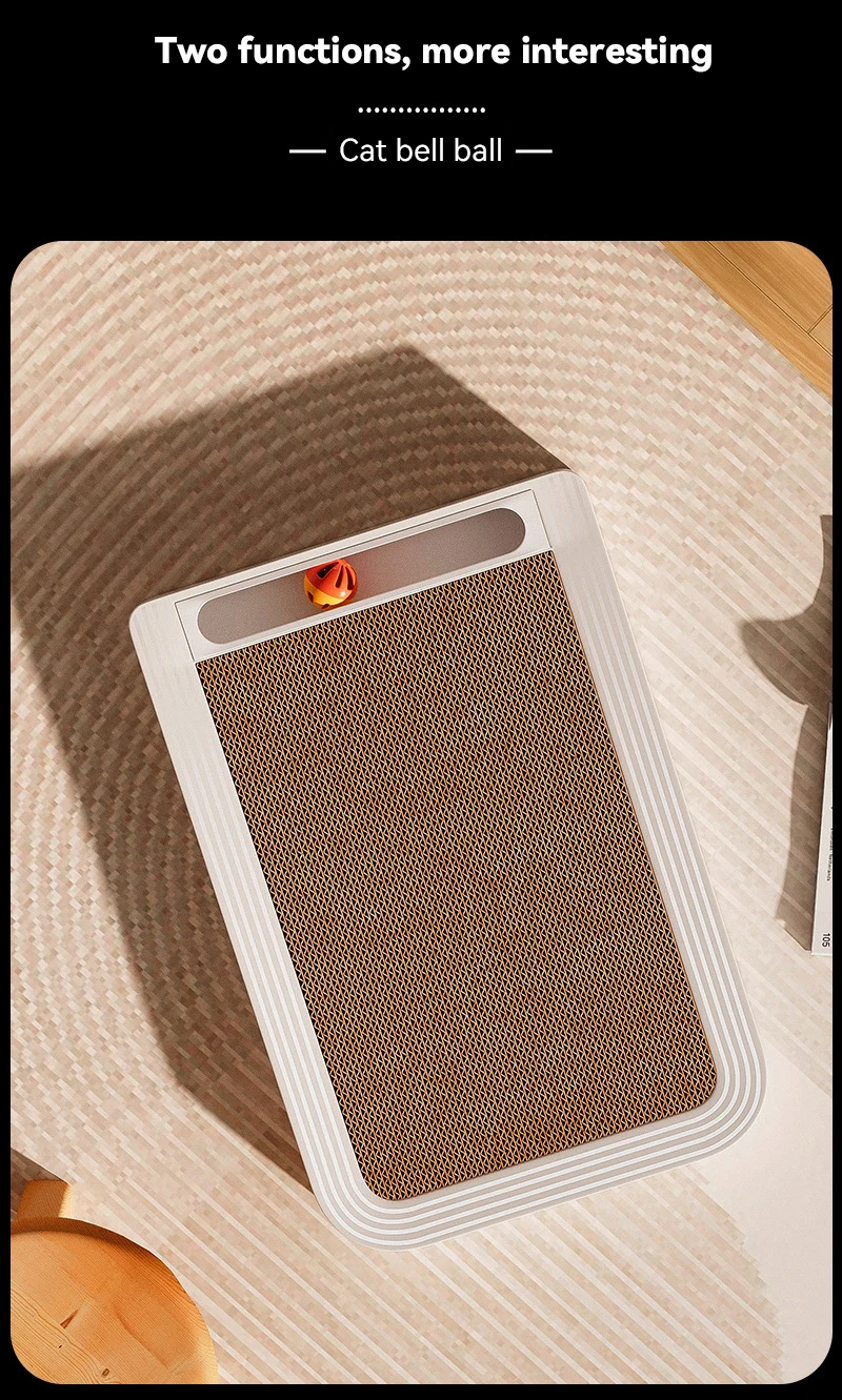New Hot Selling Vertical L-shaped Cat Scratching Board Corrugated Paper Wear-resistant Cat Toy Pet Supplies factory
