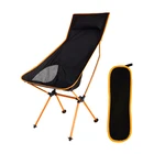 Camping 2021 Custom Cheap Outdoor Portable Folding Ultralight Aluminium Foldable Moon Camping Chairs
